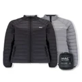 Mac in a Sac Polar Reversible Womens Down Jacket Black/Grey 10