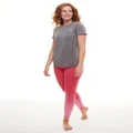 Red Original Womens Performance T-Shirt Grey XS