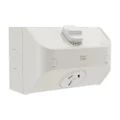 HPM Aqua Life Surface Mount Single Powerpoint Outlet 15A IP53