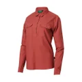 Ridgeline Yard Womens Long Sleeve Placket Shirt Rose XS