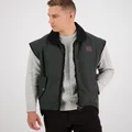 Swanndri Mens Foxton Oilskin Vest with Wool Lining XL