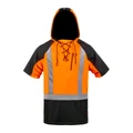 Hunters Element Sitemaster HD Mens Hooded Fleece Shirt Fluoro Orange