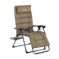 OZtrail Brampton Sun Lounge Folding Recliner Chair