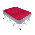 Kiwi Camping Velour Deluxe Queen Airbed with Frame