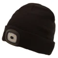 Rechargeable LED Beanie 80lm Black