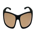 Ugly Fish P1622 Polarised Sunglasses Matte Black Frame Brown Lens