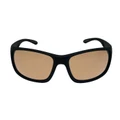 Ugly Fish P1622 Polarised Sunglasses Matte Black Frame Brown Lens
