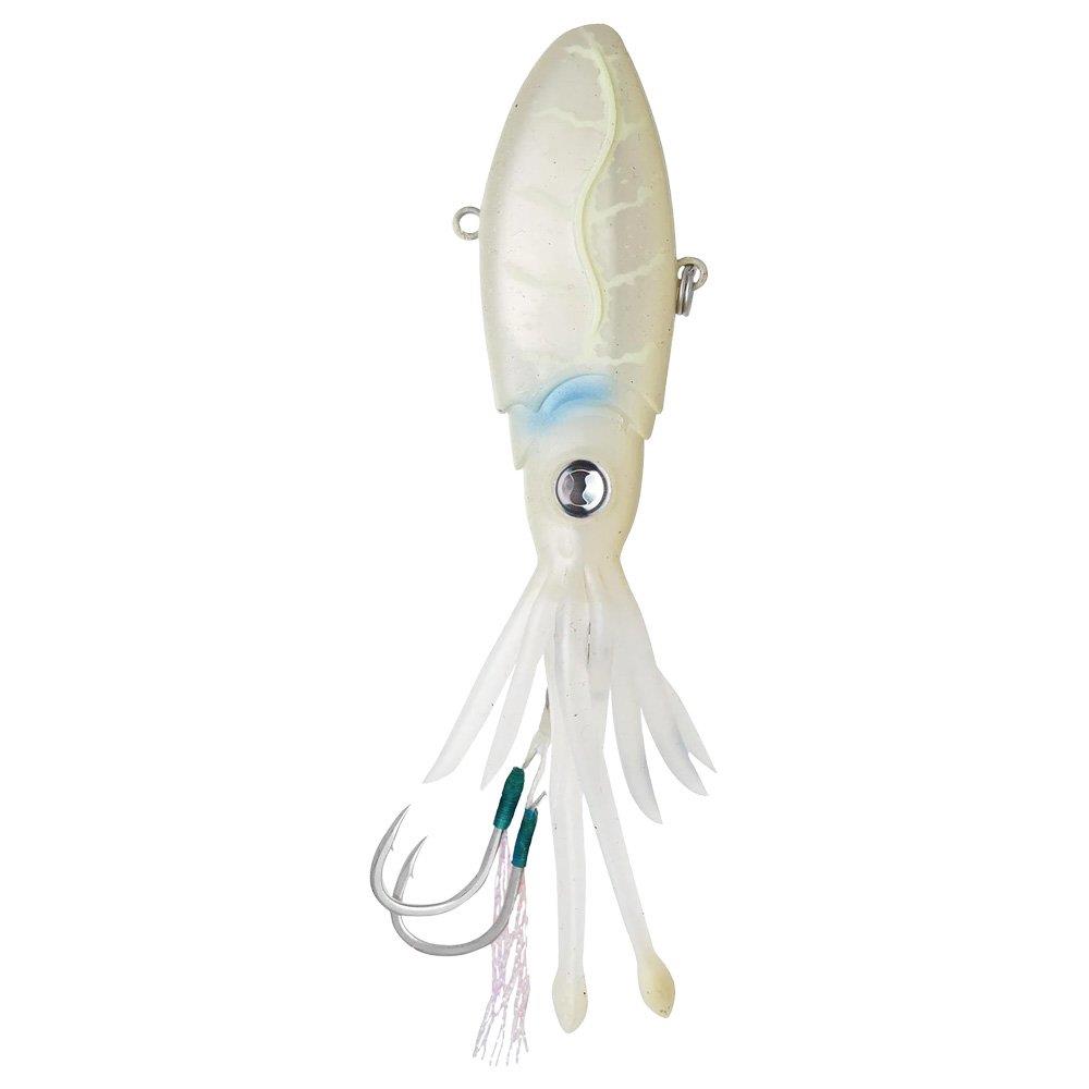 Nomad Design Squidtrex Vibe Squid Lure 95mm 28.3g White Glow