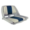 Springfield Traveller Folding Boat Seat Grey/Blue