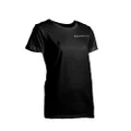 Sharkskin Everywear Short Sleeve Stock Womens T-Shirt Black XS
