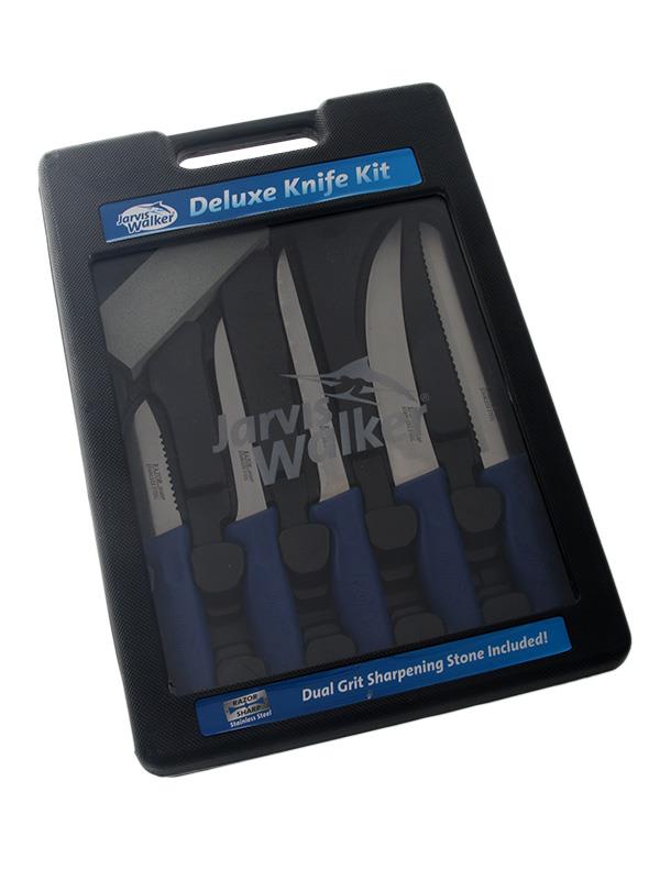 Jarvis Walker Saltwater Deluxe 6 Piece Knife Kit