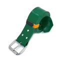 Silicone Dive Weight Belt with Stainless Steel Buckle 1.4m Dark Green