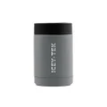 Icey-Tek Insulated Beer Coozie/Stubby Holder Grey