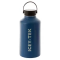 Icey-Tek Large Insulated Water Bottle 1.9L Navy