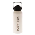 Icey-Tek Insulated Water Bottle with Straw Lid 950ml White