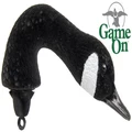 Game On Canada Goose Decoy Flocked Replacement Head Feeding
