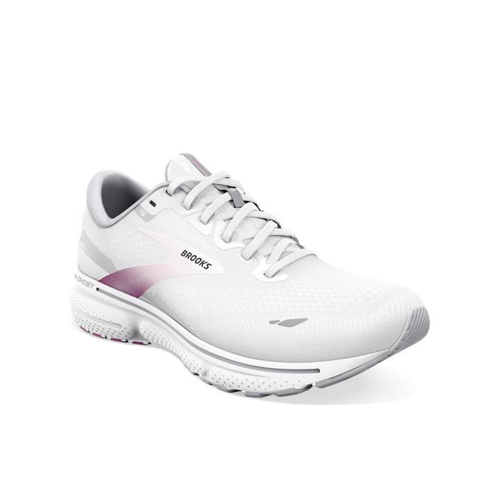Brooks Ghost 15 Women's WHITE/OYSTER/VIOLA