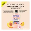 Listerine Zero Alcohol Mouthwash - Sakura & Peach Zest