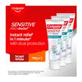 Colgate Sensitive Pro-Relief Smart White Toothpaste 3 X 110G