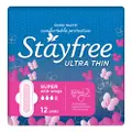 Stayfree Ultra Thin Pads - Super With Wings