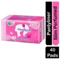 Laurier Cleanfresh Slim Panty Liners Floral Scented
