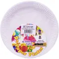 Mtrade Disposable 9 Inch White Paper Plates