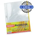 Alfax Sp0520Y Sheet Protector 11 Hole Refill Yellow Edge
