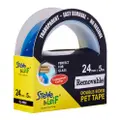 Steve & Leif Double Sided Removable Clear Pet Tape (24Mm X 5M)