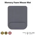 D.Lab Memory Foam Mouse Mat (Nr9256) Dark Grey
