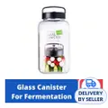 Lock&Lock Breathing Glass Canister With Handy 5.0L