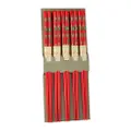Vesta Decal Bamboo Chopsticks (Red)