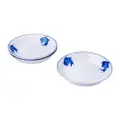 Ciya Blue Carp 6 Inch Porcelain Coup Dish