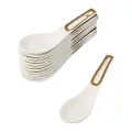 Ciya Gold Milan 5 Inch Porcelain Spoon