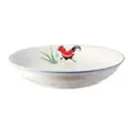 Ciya Rooster 9 Inch Porcelain Coup Dish