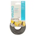 Velcro One-Wrap Thin Ties 20.3Cm X 1.2Cm Gray & Black