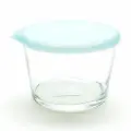 Vesta Plastic Flip Cover Jar (Blue) 285Ml