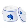 Ciya Blue Carp 850Cc Porcelain Steam Pot