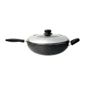 Dolphin Collection Hard Anodized Stir-Fry Wok With 32Cm