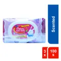 Pureen Baby Wipes - Pink Scented