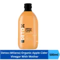 Detox (Milano) Organic Apple Cider Vinegar W Mother