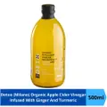 Detox (Milano) Organic Ginger Turmeric Apple Vinegar W Mother