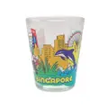 Ace Clear Shot Glass - Lion City Attractions (Single)