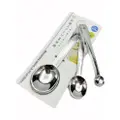 Echo Stainless Steel Measuring Spoon 3Pcs Set (15Ml 5Ml 1Ml