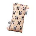 Cubble Comfy Pillow Medium (19X38Cm) Panda - Pastel Peach
