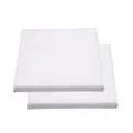 Lovihome White Plain Cotton Diy Wall Drawing Canvas - 40X40Cm