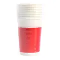 Procos 200Cc Decorata Red Plastic Cups