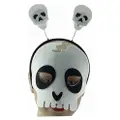 Partyforte Halloween Costume Mask Head Bopper Set - Skull