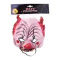 Partyforte Halloween Red-Haired Clown Chinless Latex Mask