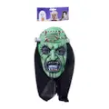 Partyforte Halloween Caped Frankenstein Latex Mask