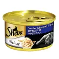 Sheba Cat Can Food - Tender Chicken Fine Flakes